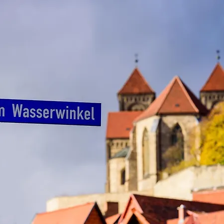 Ferienwohnung im Wasserwinkel Quedlinburg Exterior foto